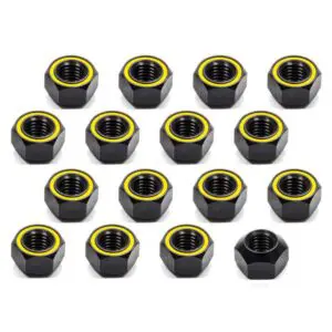 Reflective Yellow Lug Nuts