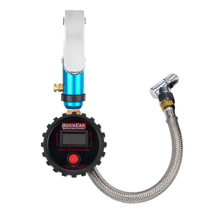 Tire Inflator & Digital Pressure Gauge (0-100 PSI)