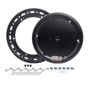 15-Inch 16 Hole Beadlock Ring With Wheel Cover