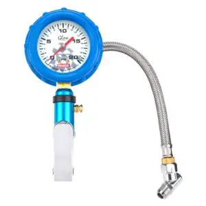 Tire Inflator With Glo Pressure Gauge (0-20 PSI)