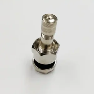 Nickel Plated Grommet Seal Straight Valve