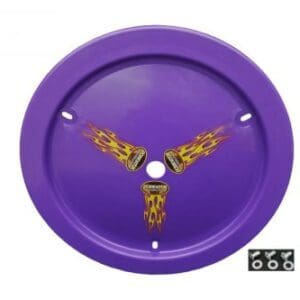 Purple Dominator Ultimate Smooth Racing Wheel Cover Real Style 15" - DOM-1006