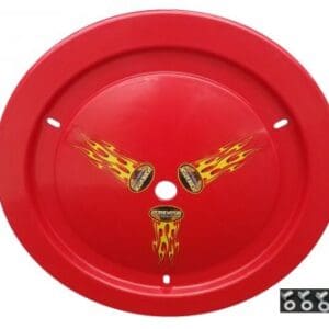 Red Dominator Ultimate Smooth Racing Wheel Cover Real Style 15" - DOM-1006