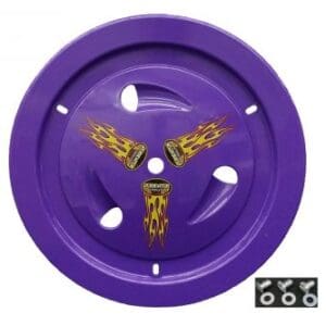 Purple Dominator Ultimate Racing Vented Wheel Cover Real Style 15″