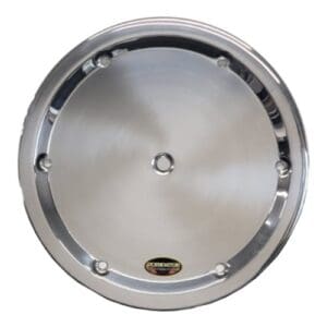 DOM-1033 Metal Wheel Cover Smooth 6-Hole