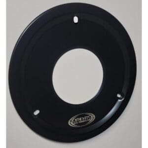 DOM-1040 Metal Wheel Cover Large Hole Black