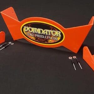 Dominator Wheel Cover Holder Flo Orange