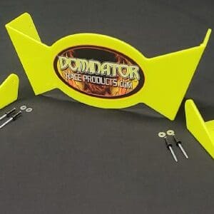 Dominator Wheel Cover Holder Flo Yellow