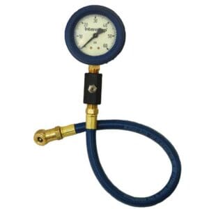 Glow In Dark Deluxe Tire Pressure Gauge (0-60 PSI)