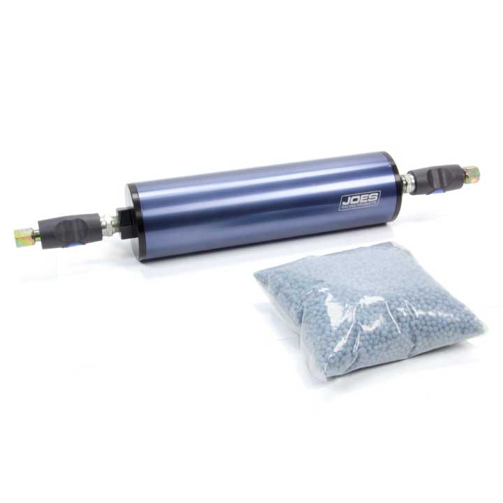 The most effective control for humidity at the shop or at the track. DryAir may be used with compressed air or compressed nitrogen and includes a special desiccant formula that has the drying capacity of 2-1/2 times its weight. Very effective in high-humidity or low-temperature conditions.