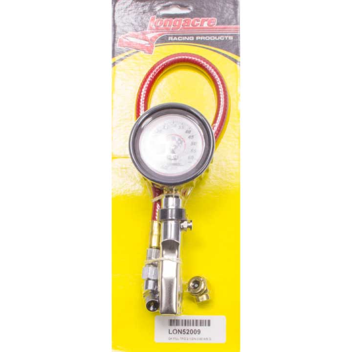 Deluxe Quick-Fill Tire Pressure Gauge