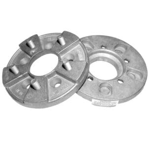 1-Inch Cast Aluminum Wheel Adapters