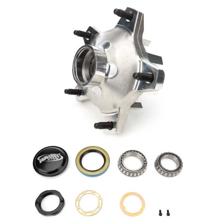 Wide 5 Front Hub Snap Cap Kit