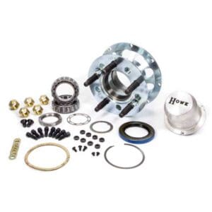 Small 5X5 Front Hub Kit with Dust Cover