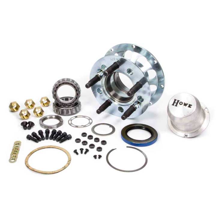 Small 5X5 Front Hub Kit with Dust Cover