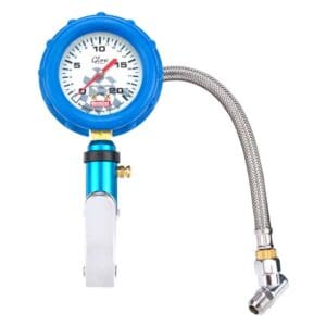 Tire Inflator With Glo Pressure Gauge (0-20 PSI)