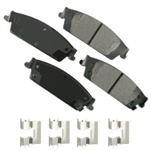 GM Ceramic Rear Brake Pads