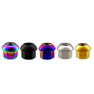 M14 Titanium Open End Lug Nuts