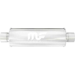 MagnaFlow 4in Round Straight-Through Performance Exhaust Muffler