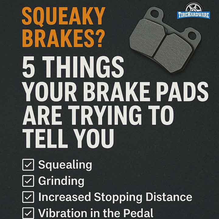 brake pad wear symptoms